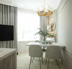 Neoclassical kitchen photo Khrushchev