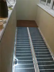 Цёплыя Падлогі Лоджыя Фота