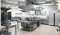 Modern factory kitchen photo
