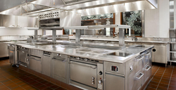 Modern factory kitchen photo