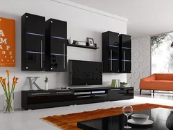 Qonaq otağı qara parıldadıcı fotoşəkil