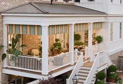 Photos of verandas and loggias