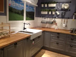 IKEA Oshxona Peshtaxtasining Fotosurati