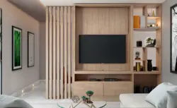 TV in the hallway photo