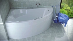 Photo acrylic bathtub 140