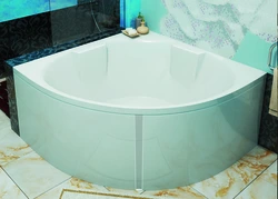 Photo acrylic bathtub 140