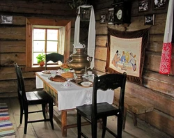 Кухня в избе фото