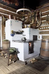 Kitchen In A Hut Photo