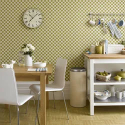Wallpaper palette kitchen photo
