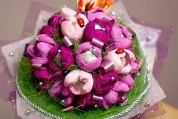 Bouquets from the bath photo