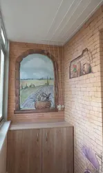 Рисунки на лоджии фото
