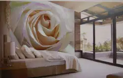 White roses bedroom photo