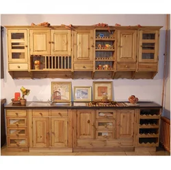 Kitchen Facade Pine Photo