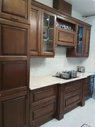 Photo Of Classic Walnut Kitchen