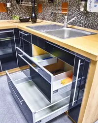Mətbəx lavabo çekmecesinin şəkli