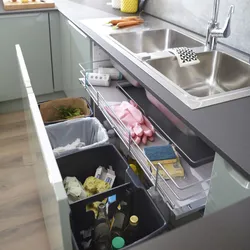 Photo of kitchen sink drawer