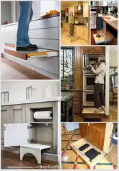 Stepladder in the kitchen photo
