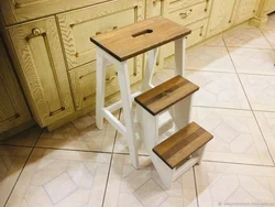 Stepladder in the kitchen photo