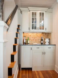 Stepladder in the kitchen photo