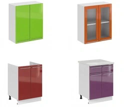 Kitchen with separate modules photo