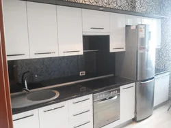 Kitchen photo silver metallic