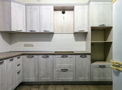 Kitchen mdf oak photo