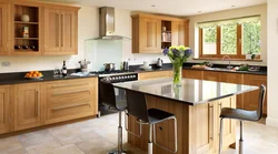 Kitchens in natural colors photo