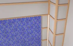 Жуынатын бөлмеде төсеу фотосы