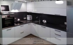 Black dairy kitchen photo