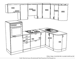 Kitchen drawing Khrushchev photo