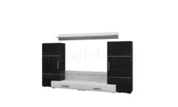 Living Room Domino Black Photo
