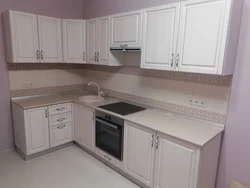 White sandalwood kitchen photo