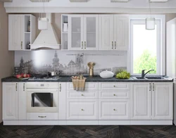 White sandalwood kitchen photo