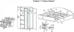 Сборка спального гарнитура фото