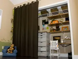 Blinds in the dressing room photo