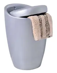 Ottomans in the bathroom photo