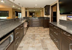 Photo Of Brown Living Room Tiles