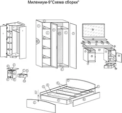 Фото Спальных Гарнитуров Сборка