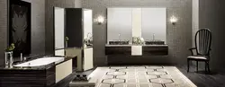 Фота ванная ў скуры
