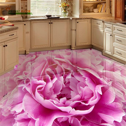 Peonies in the kitchen photo