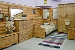 Спальня из сосны фото