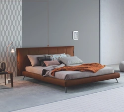 Bedrooms in leather photos