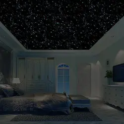 Bedroom starry sky photo