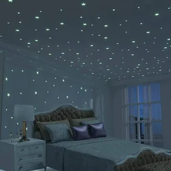 Bedroom starry sky photo