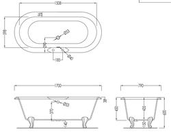 Bathtub Width 60 Photos