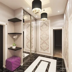 Ornamentli koridorun fotoşəkili