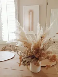 Dried Flowers In The Bathroom Photo