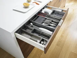 Photo kitchen in one drawer