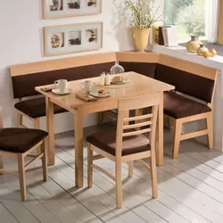 Corner Chairs For Kitchen Photo