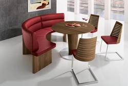 Corner chairs for kitchen photo
